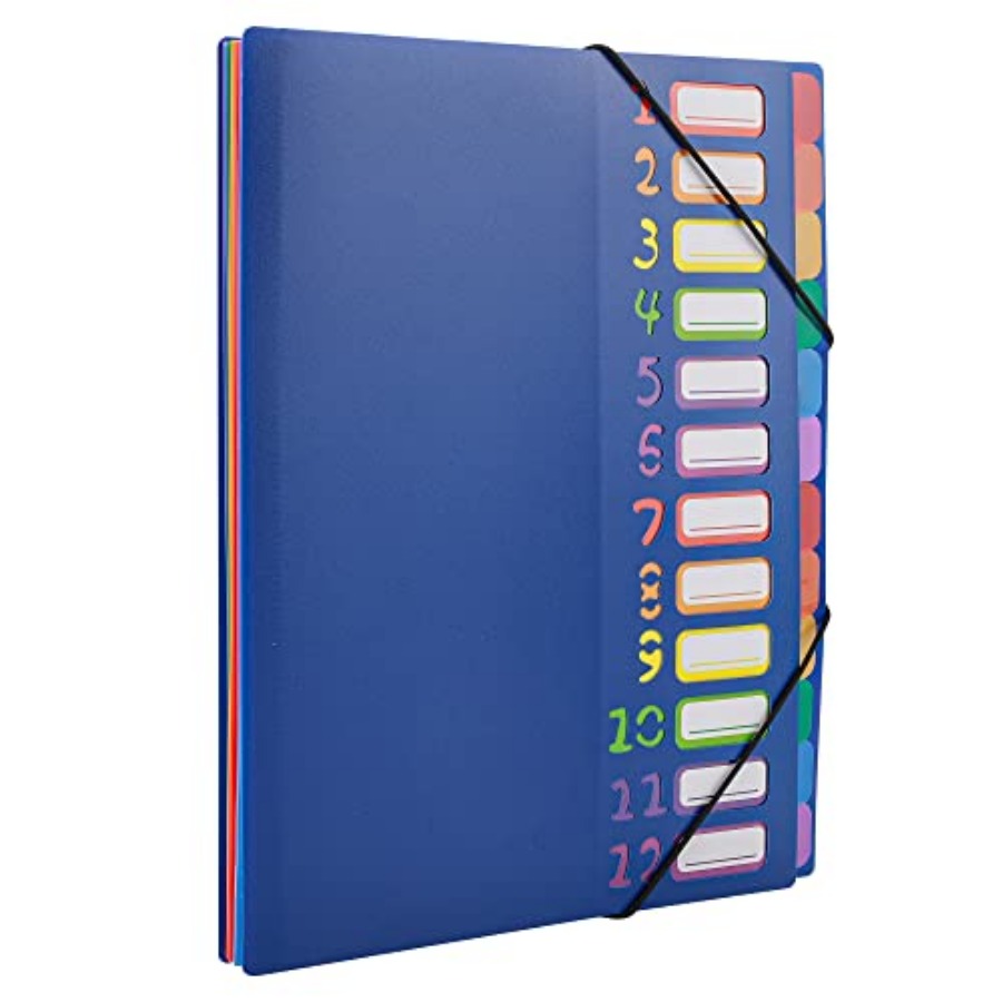 Rainbow Tab Expanding File Fol - Tab Divider A4 리뷰 및 가격