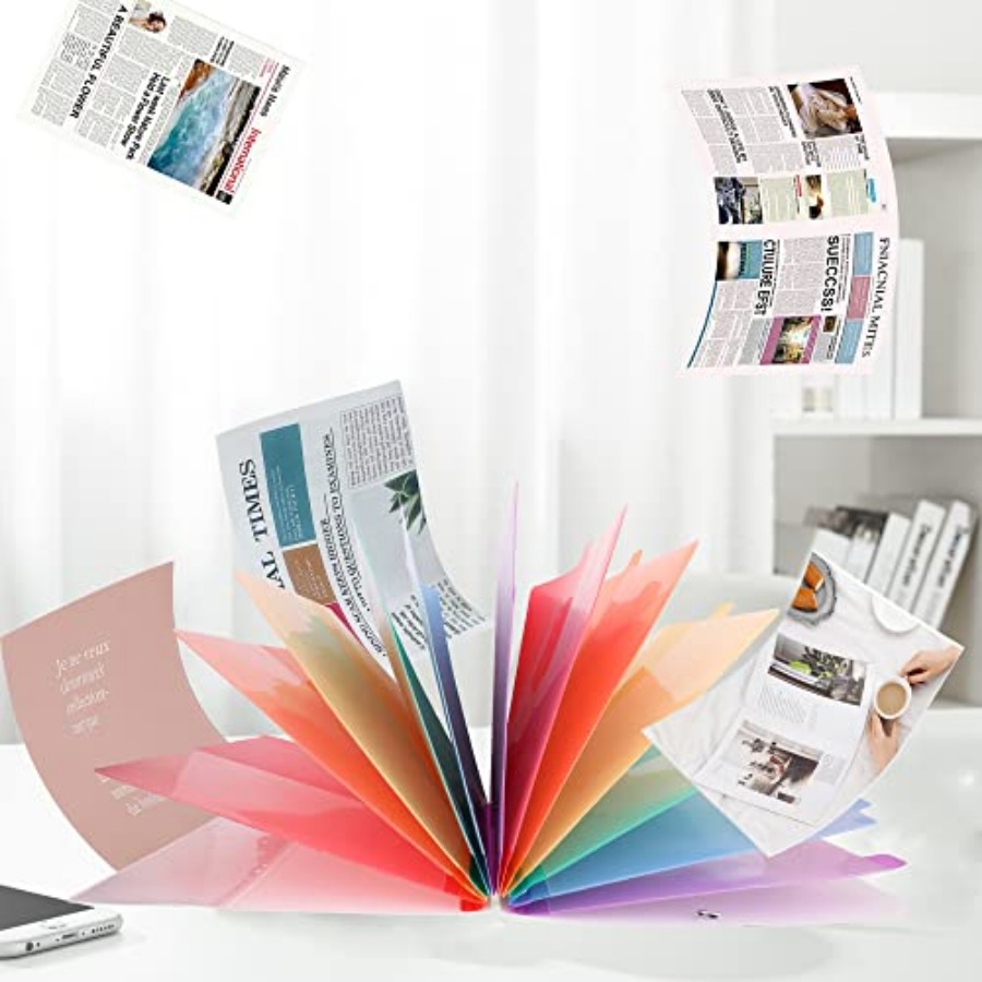 Rainbow Tab Expanding File Fol - Tab Divider A4 리뷰 및 가격