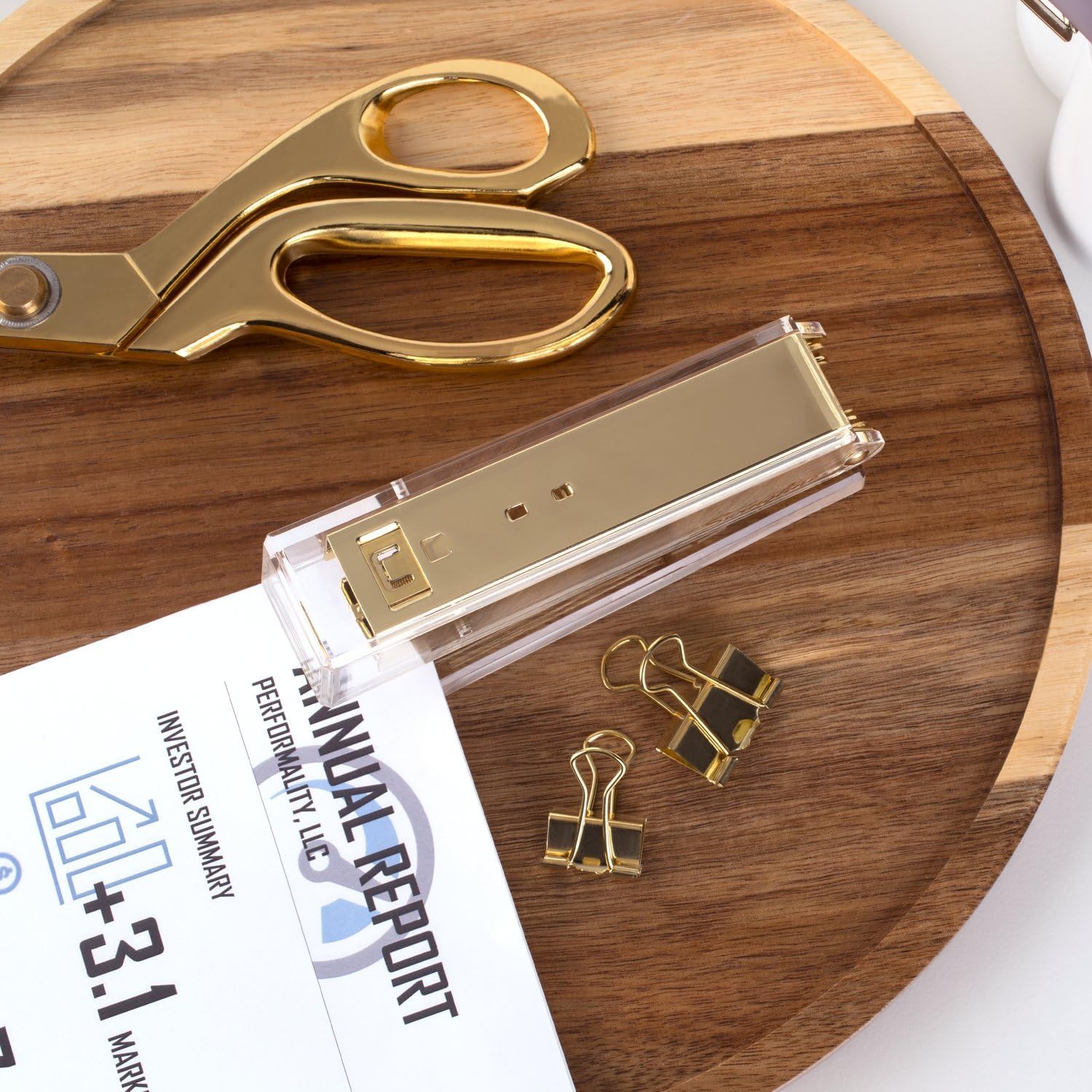Clear Acrylic Gold Stapler, 20 - Stapler Half Strip 리뷰 및 가격