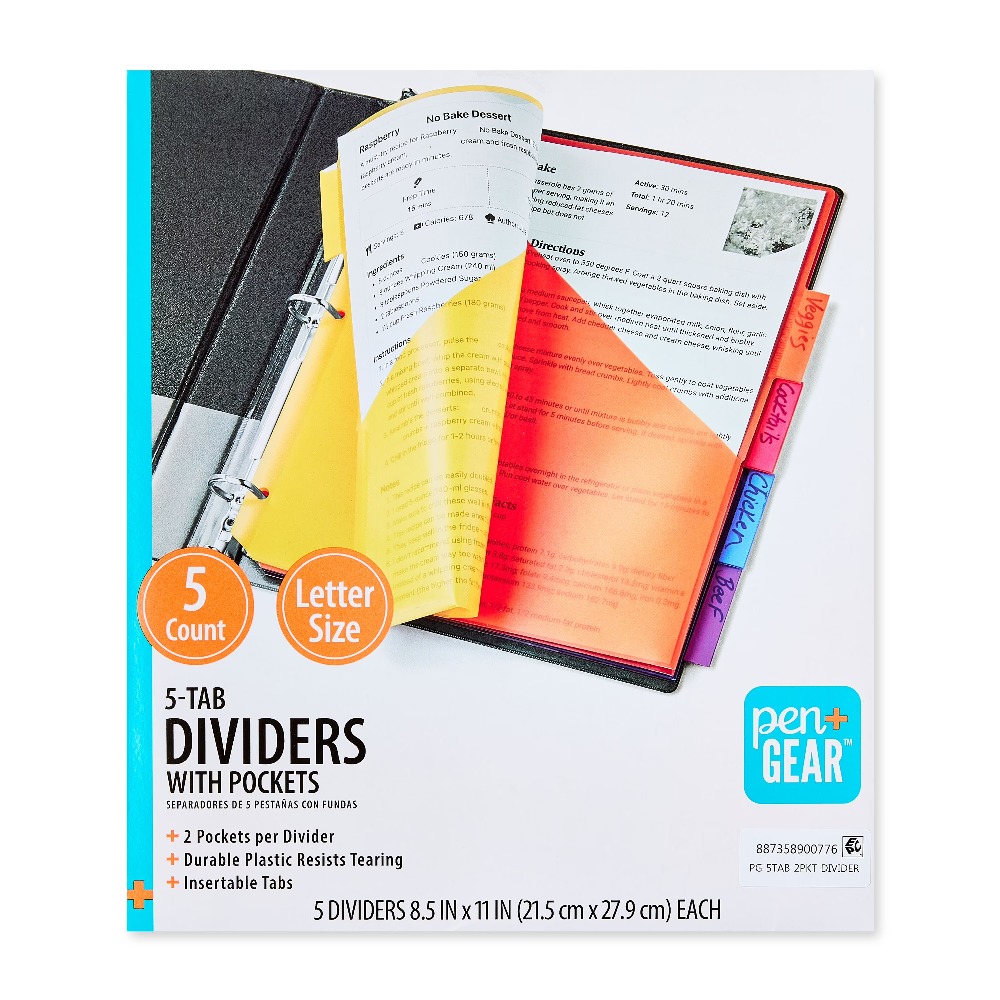Vibrant Color Index Tab Divide - Tab Divider A4 리뷰 및 가격