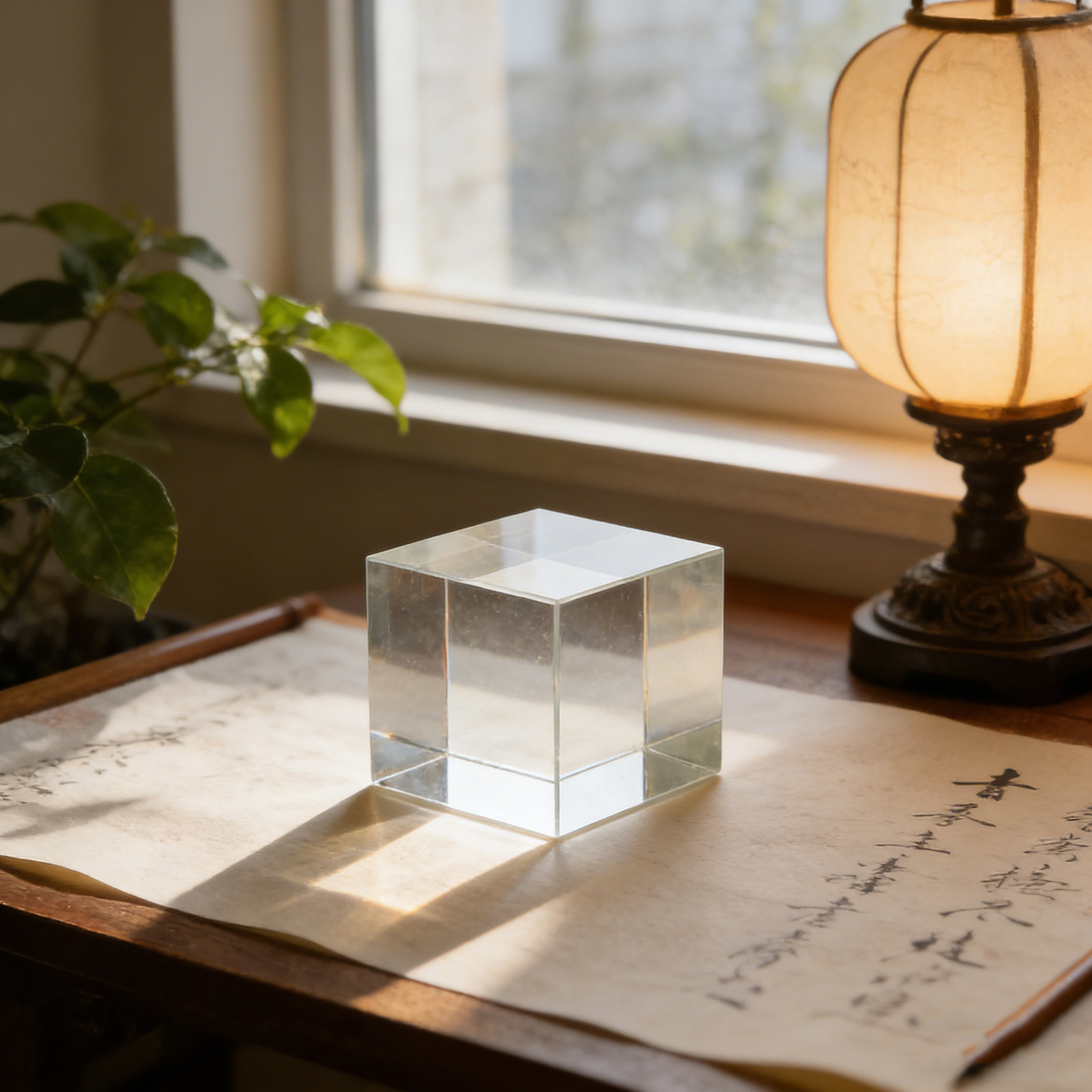 Square Clear Crystal Paperweig - Book Weight Glass 리뷰 및 가격