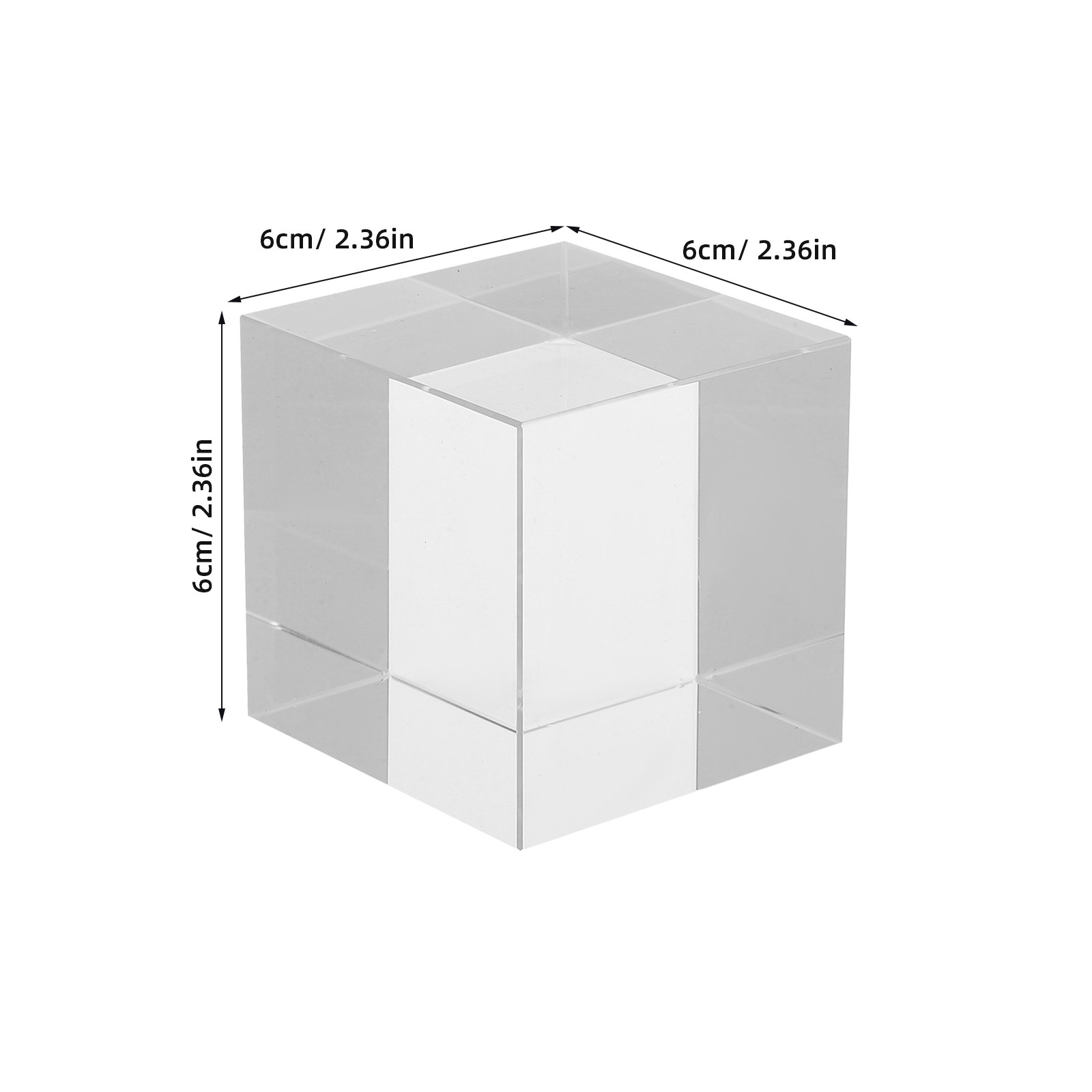 Square Clear Crystal Paperweig - Book Weight Glass 리뷰 및 가격