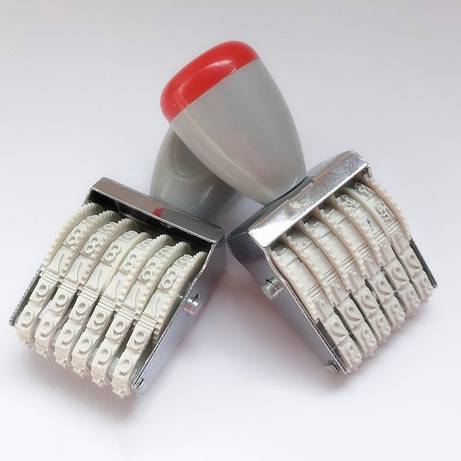 Rubber 6 digits Roller Stamp N - Rubber Date Stamp 리뷰 및 가격