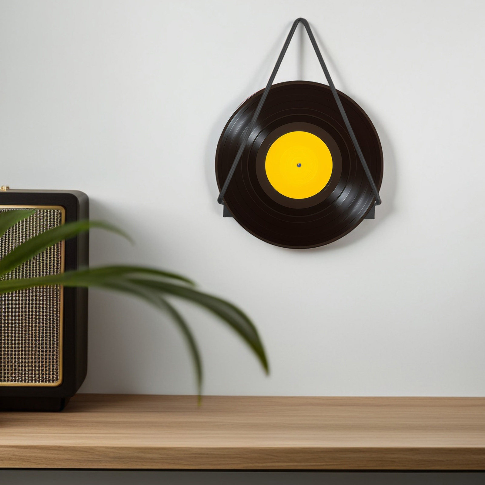 Black Metal Wall Mount Vinyl R - Magazine Holder Rack 리뷰 및 가격