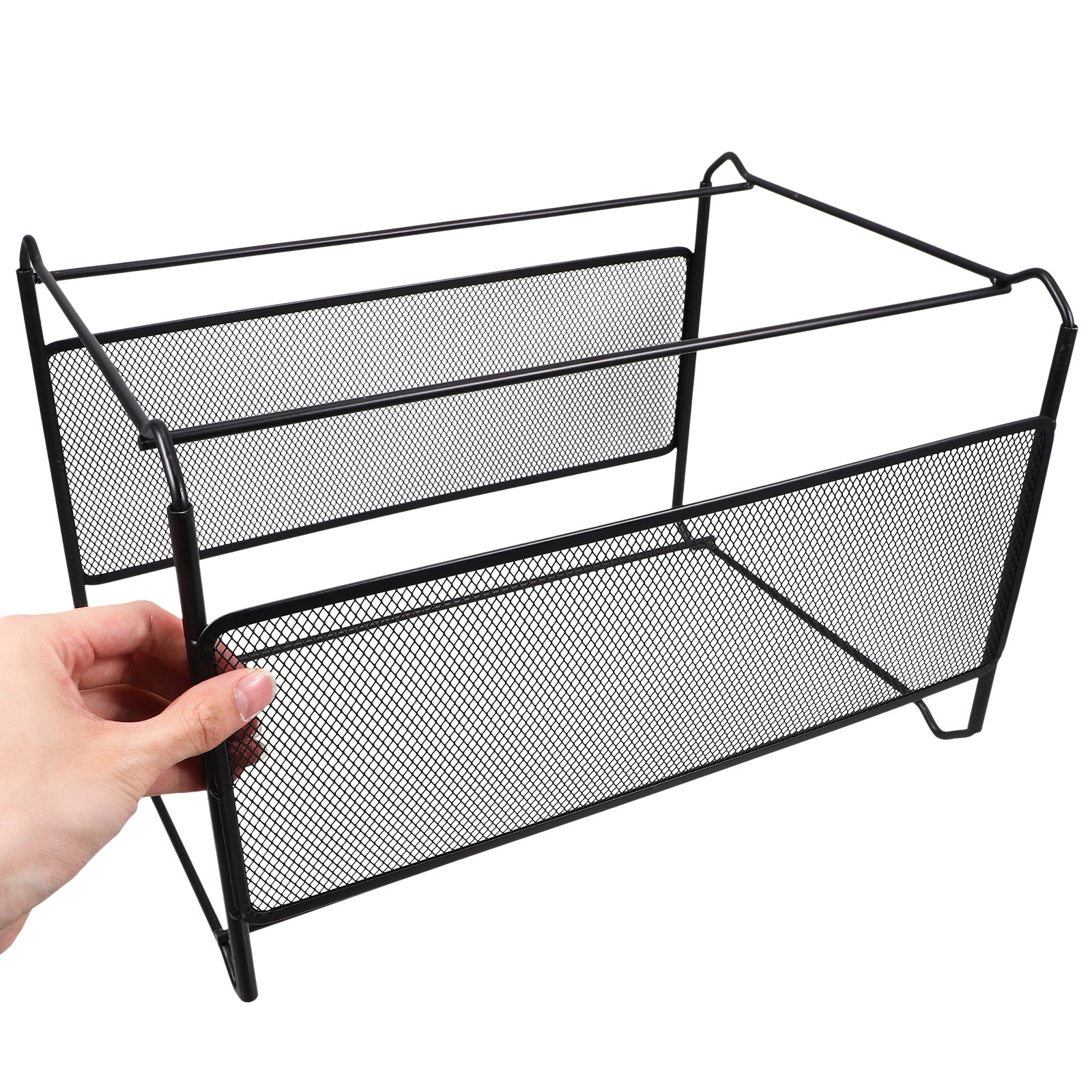 Iron Mesh File Storage Rack Bo - Magazine Holder Rack 리뷰 및 가격