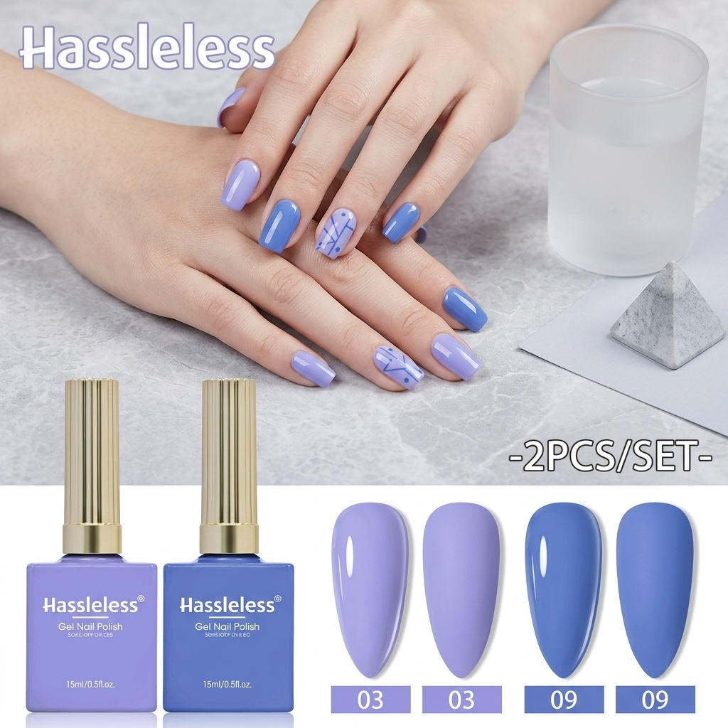 Hassleless 2-pack gel nail pol - Gel Refill Pack 리뷰 및 가격
