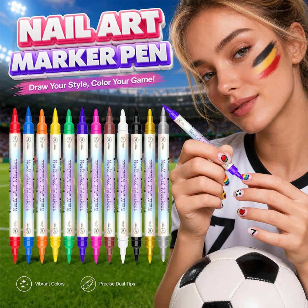 12/24 Colors Dual Tip Nail Art - Correction Pen Fine 리뷰 및 가격