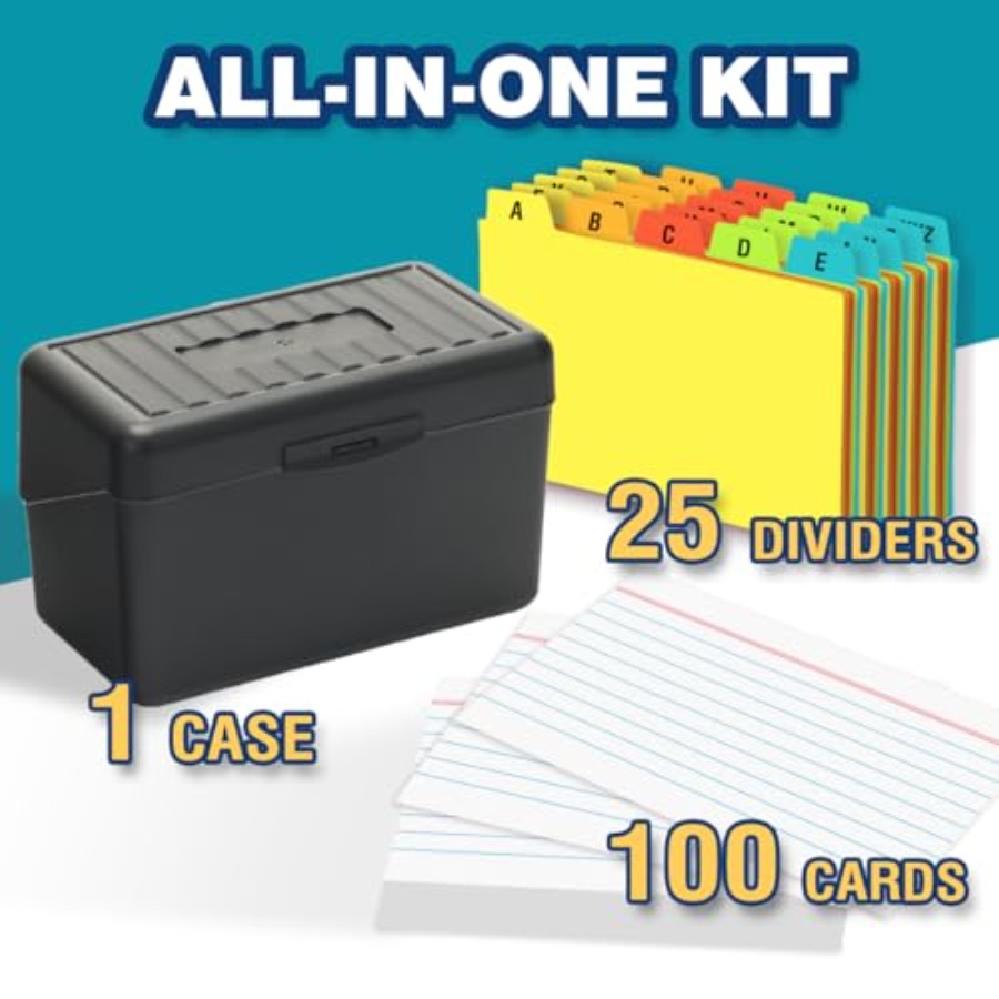 3x5 Index Card Holder with 100 - Index Card Holder 리뷰 및 가격