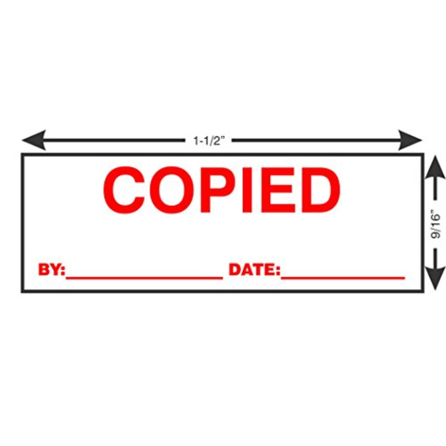 - COPIED Stamp with By: and Da - Rubber Date Stamp 리뷰 및 가격