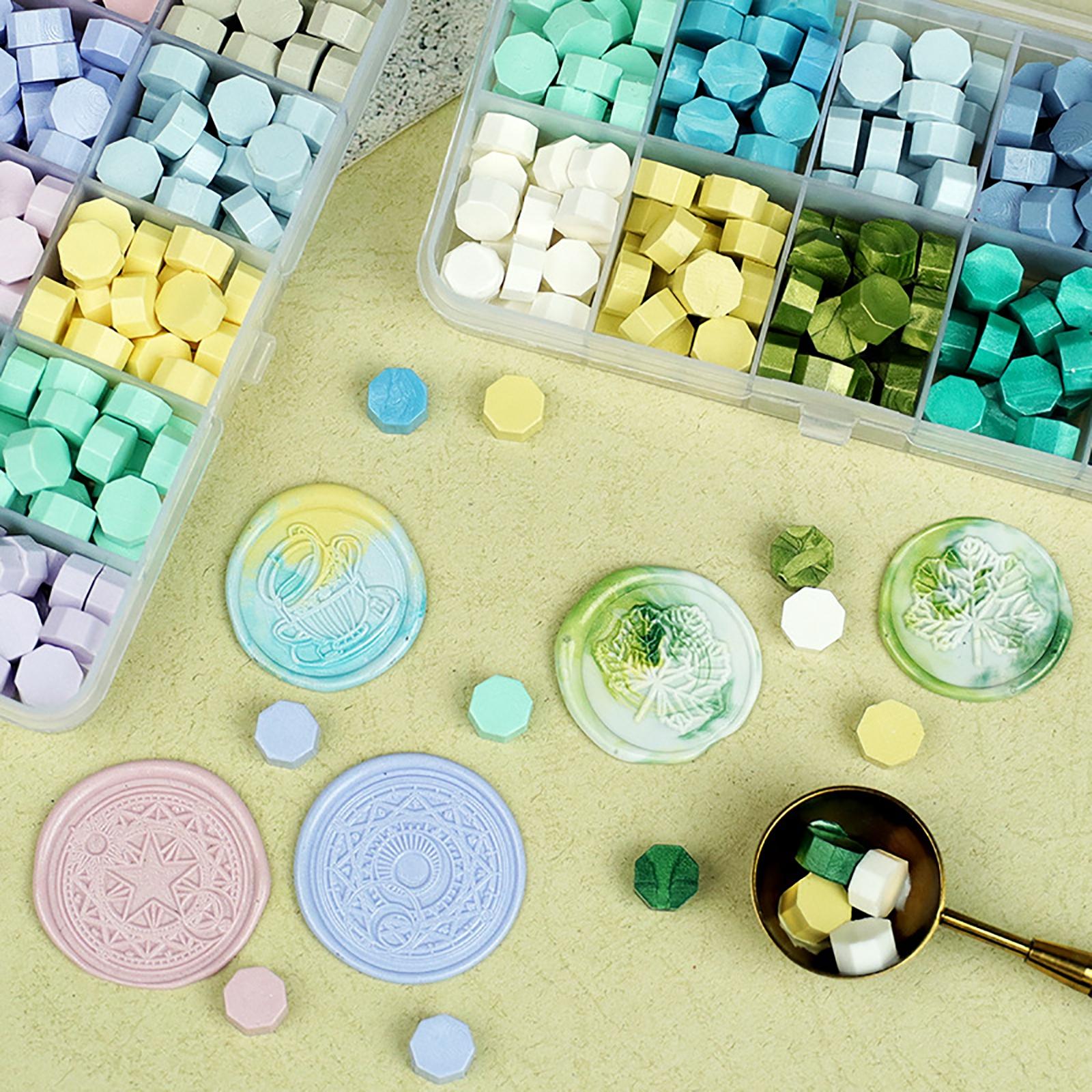 Letter Sealing Beads Macaron M - Wax Seal Stamp Set 리뷰 및 가격