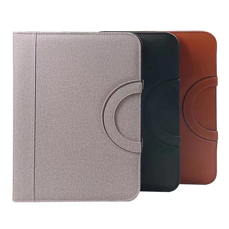 PU leather A4 zipper calculato - Binder A4 Lever 리뷰 및 가격