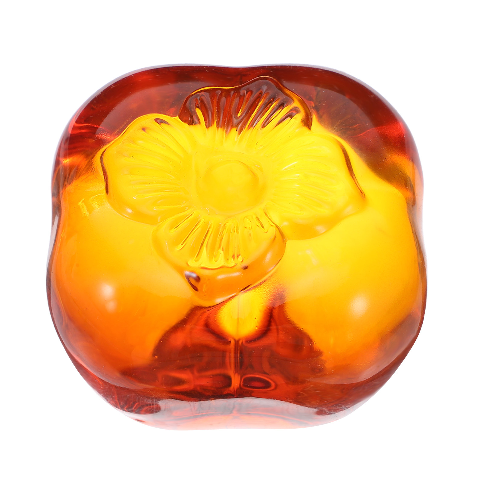 Heavy-Duty Glass Persimmon Pap - Paper Weight Crystal 리뷰 및 가격