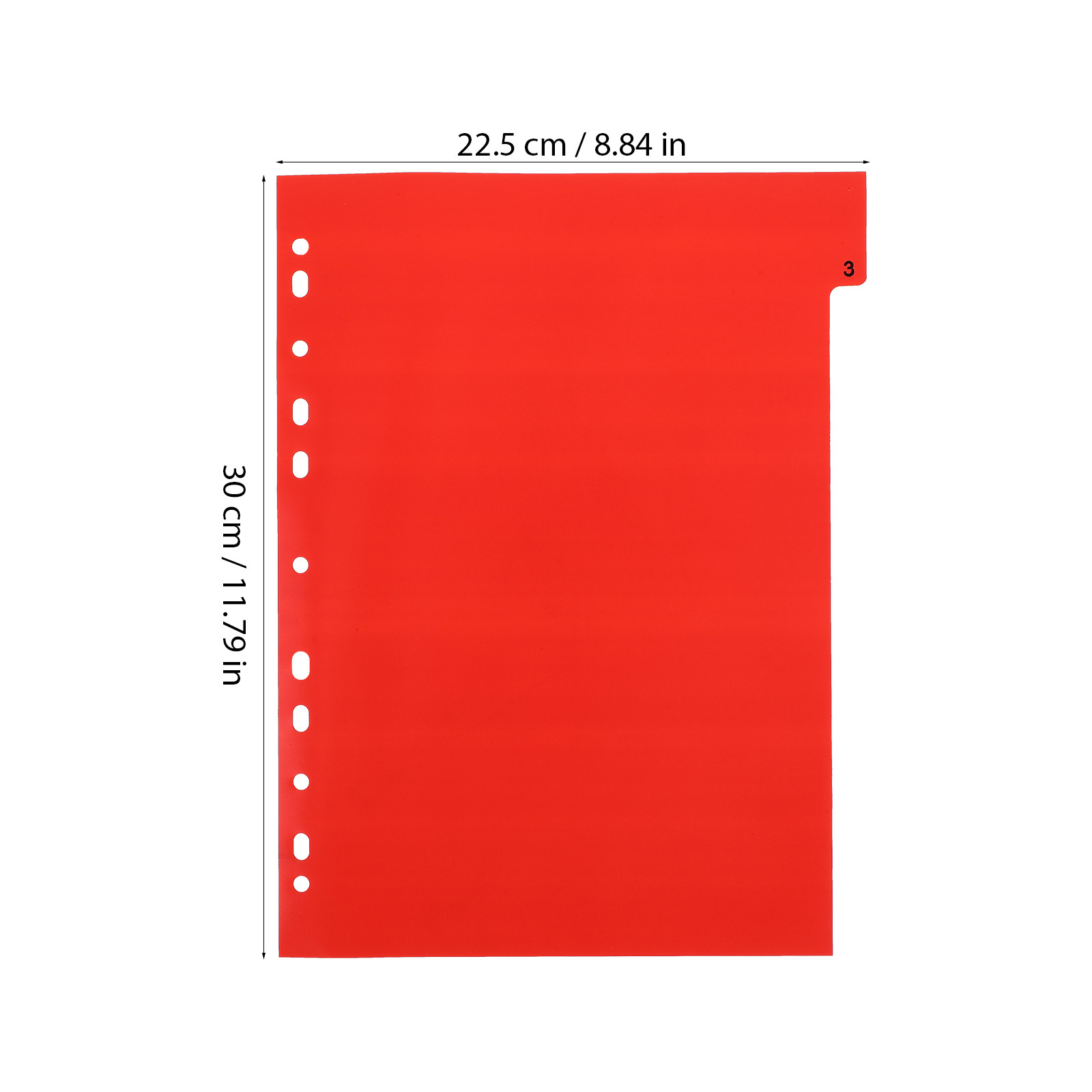 20 Pages A4 Colorful Plastic T - Tab Divider A4 리뷰 및 가격