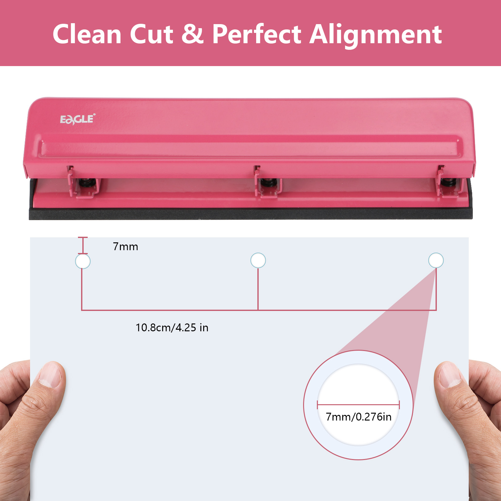 EAGLE 3-Hole Puncher for A4 Pa - Binder A4 Lever 리뷰 및 가격
