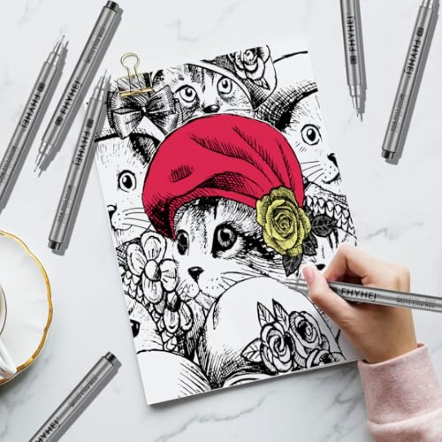Micro Fineliner Drawing Art Pe - Archive Box Set 리뷰 및 가격