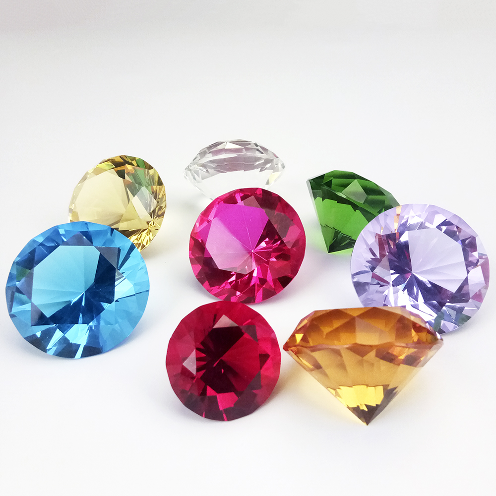 60mm Colors Cut Glass Giant Cr - Paper Weight Crystal 리뷰 및 가격