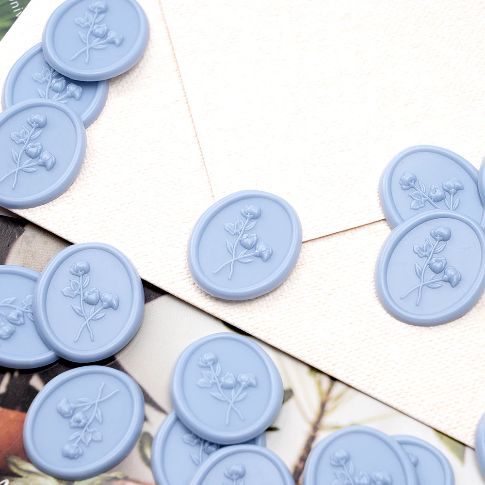 25pcs/set 3D Floral Wax Seal S - Wax Seal Stamp Set 리뷰 및 가격