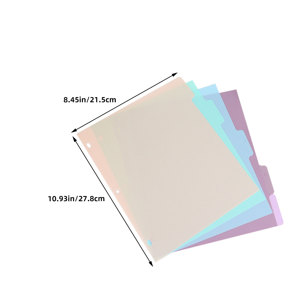 1Set Binder Dividers A4 Size F - Tab Divider A4 리뷰 및 가격